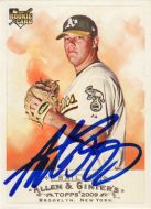 2009 Topps Allen & Ginter #101 Andrew Bailey Autographed