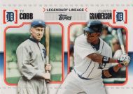 2010 Topps Legendary Lineage #LL5 T. Cobb/C. Granderson 