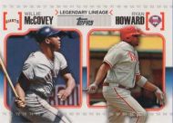 2010 Topps Legendary Lineage #LL1 W. McCovey/R. Howard 