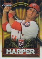 2011 Bowman Chrome Retail Exclusive Gold Refractor #BCE1 Bryce Harper 