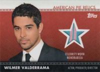 2011 Topps American Pie Relics #APR-30 Wilmer Valderrama Memorabilia Card