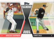 2011 Topps Diamond Duos #DD-13 A. Chapman/C. Sale