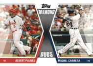 2011 Topps Diamond Duos #DD-PC A. Pujols/M. Cabrera