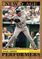 2011 Topps Heritage New Age Performers #NAP-5 Miguel Cabrera 