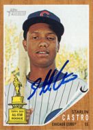 2011 Topps Heritage #25 Starlin Castro Autographed