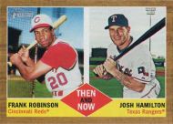 2011 Topps Heritage Then and Now #TN-3 F. Robinson/J. Hamilton 