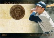 2012 Topps Gold Standard #GS-47 Mickey Mantle 