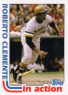 2012 Topps Archives 82 In Action #82IA-RC Roberto Clemente