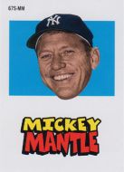 2012 Topps Archives Stickers #67S-MM Mickey Mantle 