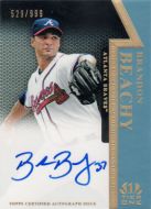 2011 Topps Tier One On the Rise Autographs #OR-BBE Brandon Beachy 