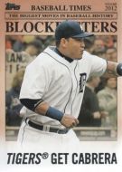 2012 Topps Update Blockbusters #BB-8 Miguel Cabrera 
