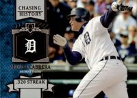 2013 Topps Chasing History #CH-70 Miguel Cabrera 