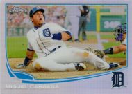 2013 Topps Chrome Refractor #100 Miguel Cabrera 