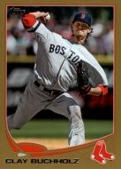 2013 Topps Gold #503 Clay Buchholz 