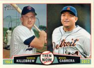 2013 Topps Heritage Then and Now #TN-KC H. Killebrew/M. Cabrera 