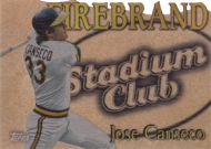 2014 Topps Archives Stadium Club Firebrand #FBJC Jose Canseco