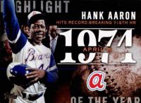 2015 Topps Highlight of the Year #H-76 Hank Aaron