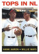 2016 Topps Bergers Best #BB2-1964 H. Aaron/W. Mays