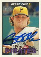 2016 Topps Heritage #425 Gerrit Cole Autographed