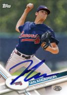 2017 Topps Pro Debut #36 Ian Anderson Autographed