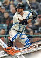 2017 Topps #47 Gregor Blanco Autographed