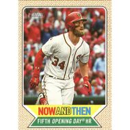 2017 Topps Heritage Now and Then #NT-2 Bryce Harper