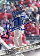 2017 Topps Update #US226 Lewis Brinson Autographed