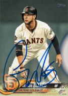 2018 Topps #664 Gregor Blanco Autographed