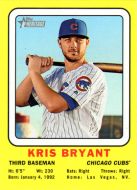 2018 Topps Heritage 69 Collector Cards #69CC-KB Kris Bryant