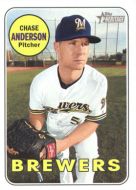 2018 Topps Heritage #432 Chase Anderson
