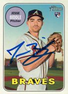 2018 Topps Heritage #577 Jesse Biddle Autographed