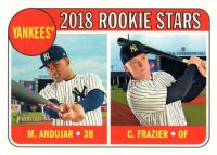 2018 Topps Heritage #114 M. Andujar/C. Frazier Rookie Stars