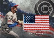 2018 Topps Independence Day U.S. Flag Relics #IDML-KB Kris Bryant