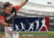 2018 Topps Players Weekend Patches #PWP-JR Jose Abreu