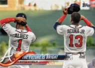2018 Topps Update #US43 O. Albies/R. Acuna Jr. The Future is Bright