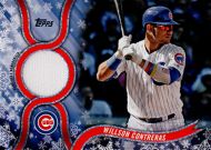 2018 Topps Wal-Mart Holiday Snowflake Relics #R-WC Willson Contreras Jersey
