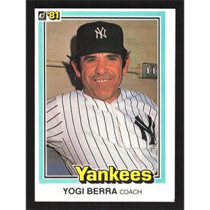 1981 Donruss #351 Yogi Berra