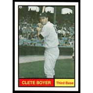 1982 Galasso Yankees '61 Color #34 Clete Boyer