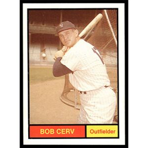 1982 Galasso Yankees '61 Color #7 Bob Cerv