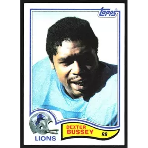 1982 Topps #336 Dexter Bussey