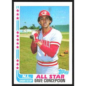 1982 Topps #340 Dave Concepcion All-Star