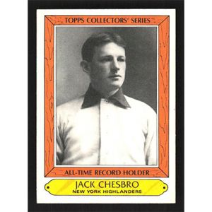 1985 Woolworth's Topps #7 Jack Chesbro All-Time Record Holder