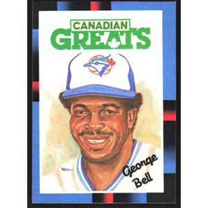 1988 Leaf #213 George Bell Canadian Greats