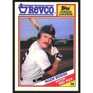 1988 Topps Revco League Leaders #16 Wade Boggs