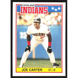 1988 Topps UK Minis #12 Joe Carter