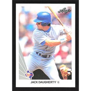 1990 Leaf #521 Jack Daugherty