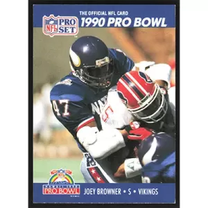 1990 Pro Set #382 Joey Browner Pro Bowl