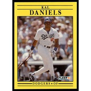 1991 Fleer #198 Kal Daniels