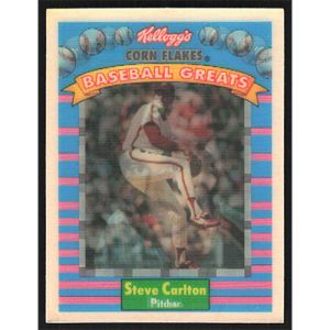 1991 Kellogg's 3D #8 Steve Carlton