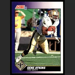 1991 Score #617 Gene Atkins